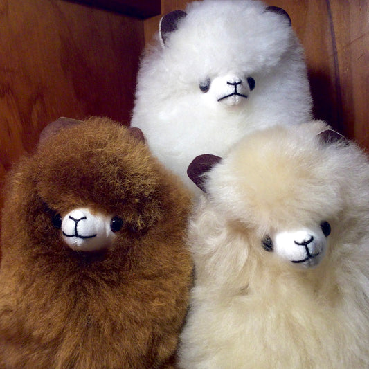 9" Alpaca Stuffed Animal