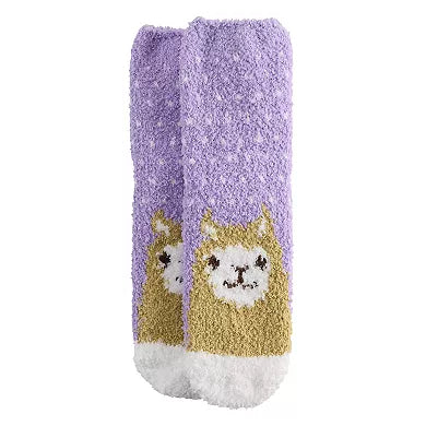 Cozy Alpaca Slipper Socks