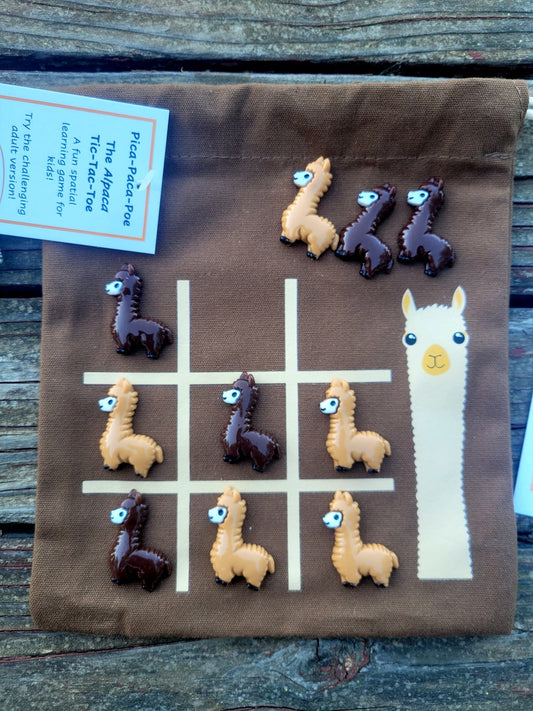 Alpaca Tic Tac Toe - Pica Paca Poe!