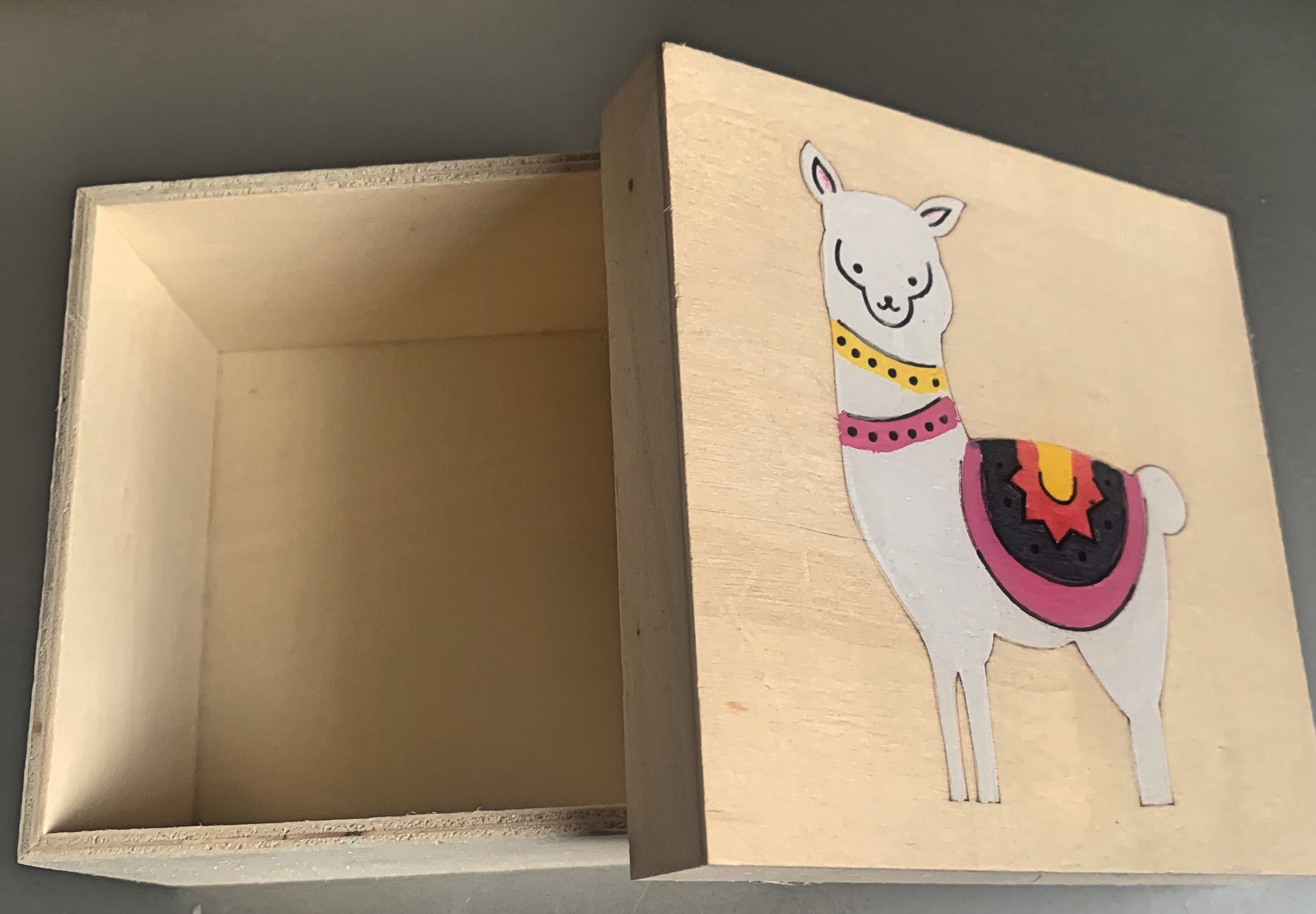 Sold Alpaca Box